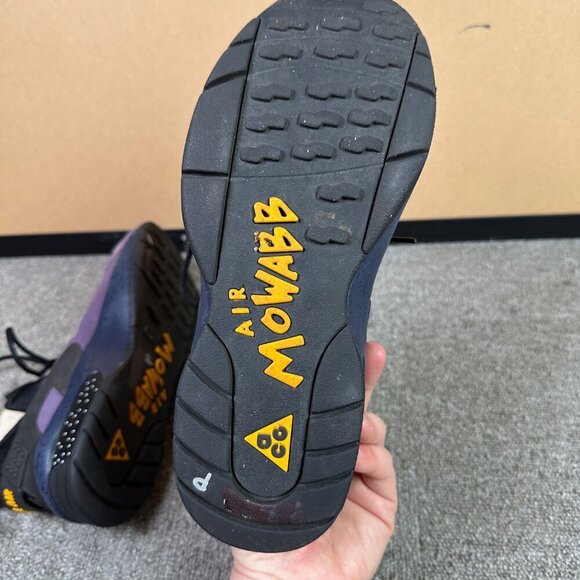 Nike ACG Air Mowabb OG 2021 Gravity Purple Gold Black Mens Size 7.5 / Womens 9 - Picture 7 of 8
